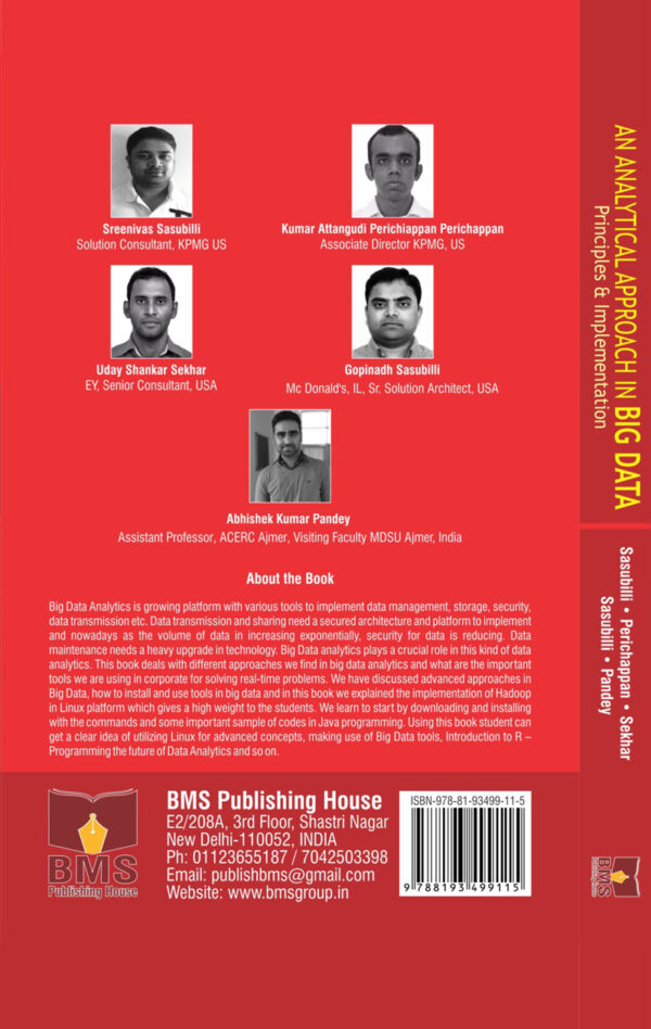 AN ANALYTICAL APPROACH IN BIG  DATA PRINCIPLES & IMPLEMENTATION