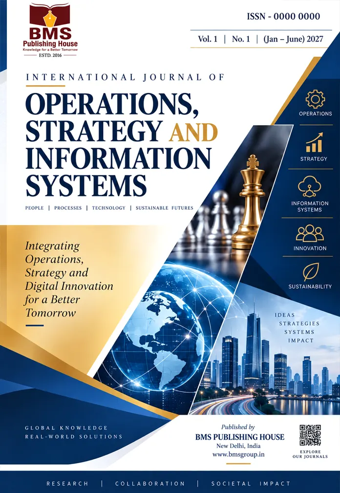International Journal Of Operations, Strategy And Information Systems